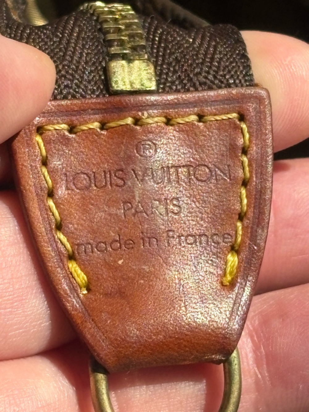 Auth LOUIS VUITTON Monogram Bucket PM Accessory Pouch - Picture 11 of 12